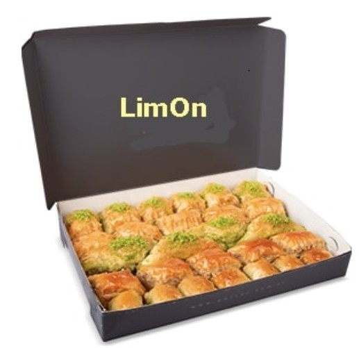 1000 Gr ( 1 Kg ) Karışık cevizli ve fıstıklı Baklava Ordu pasta